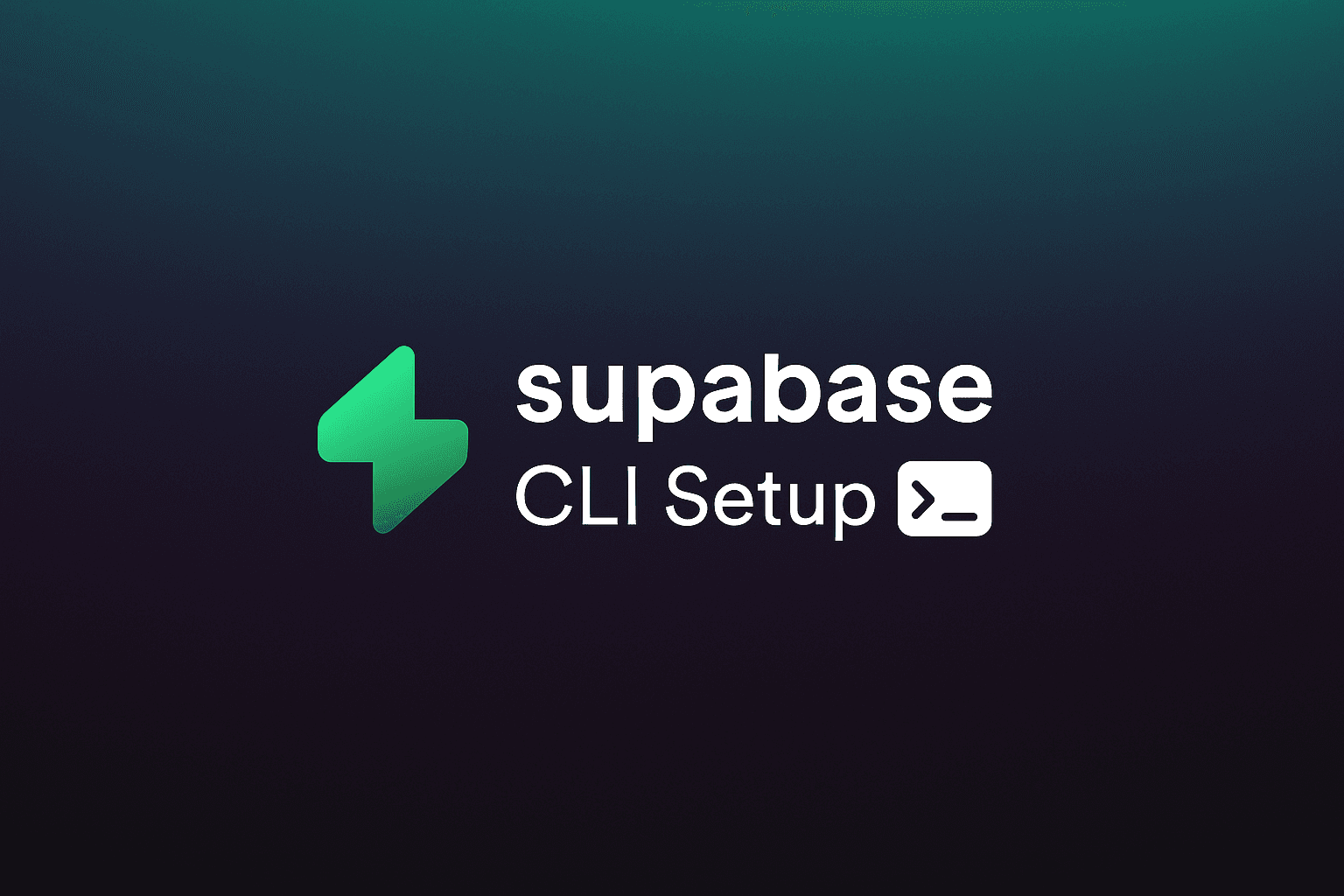 Quick and Easy Supabase CLI Local Setup Guide